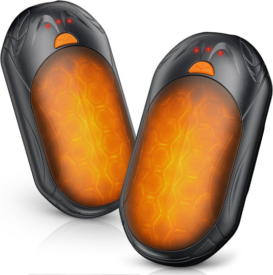 Hand Warmers,20H Heat,Rechargeable, Heat on Demand, 2 Pack